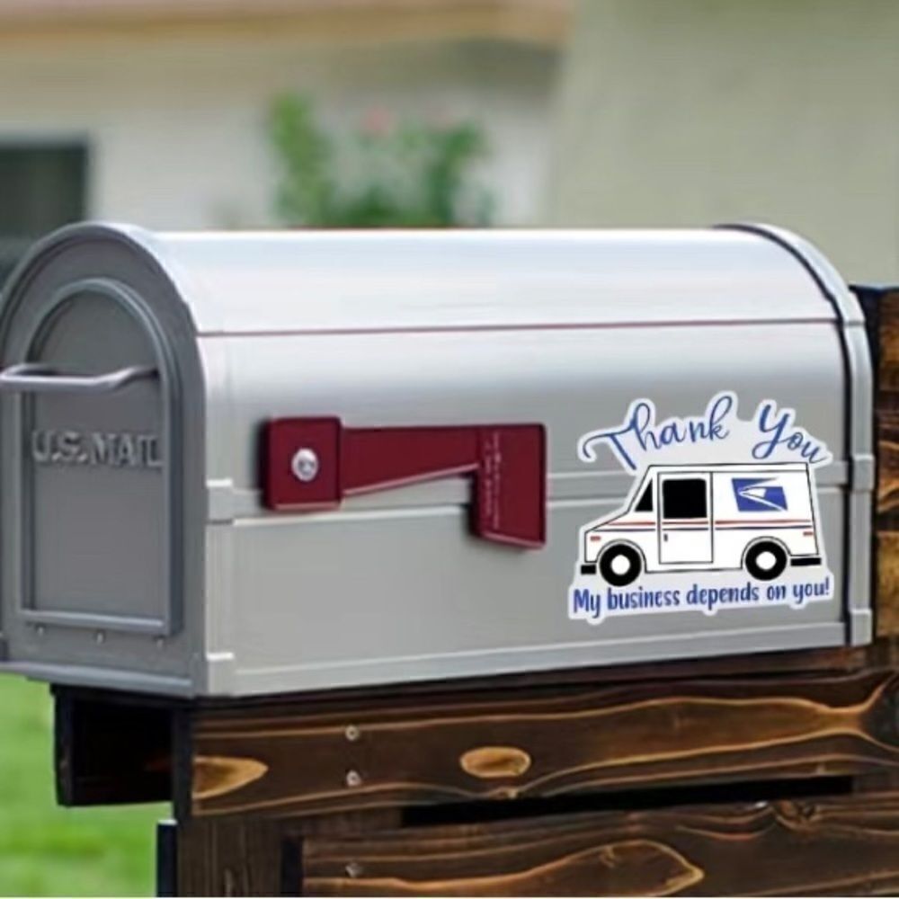 Waterproof USPS Mailbox Sticker - Picture 4 of 6